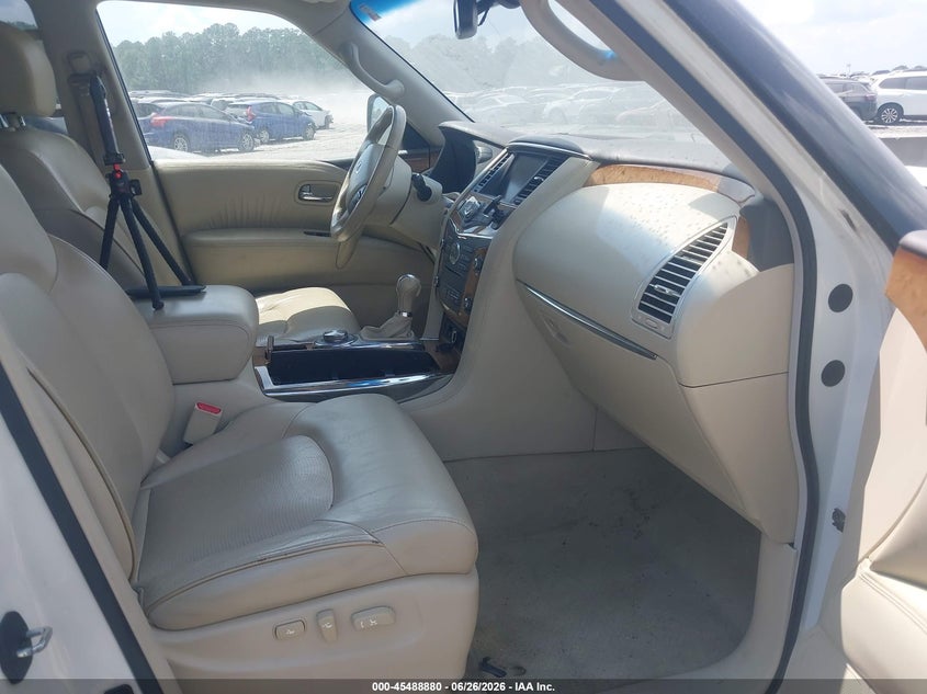 2013 Infiniti Qx56 VIN JN8AZ2NE7D9040933 IAAI salvage auction — NORMAL WEAR, Clear (Georgia), sold $1,450 on 2026-07-14 (photo 5)