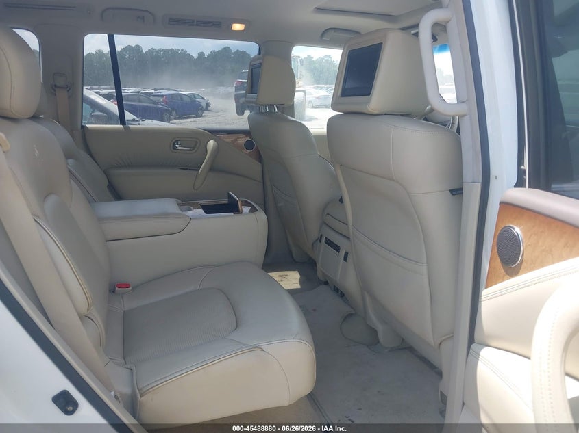 2013 Infiniti Qx56 VIN JN8AZ2NE7D9040933 IAAI salvage auction — NORMAL WEAR, Clear (Georgia), sold $1,450 on 2026-07-14 (photo 8)