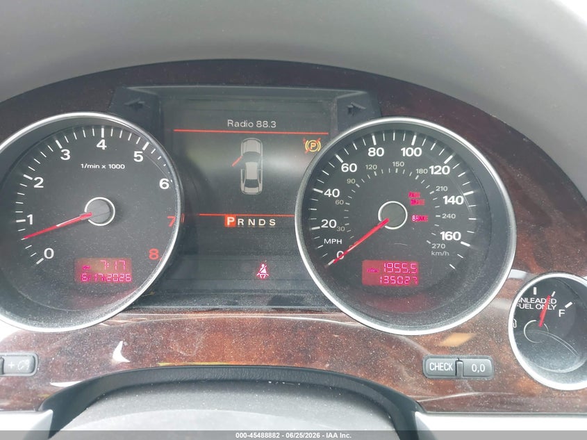 2009 Audi A8 VIN WAUMV94E19N007730 IAAI salvage auction — NORMAL WEAR, Original (Maine), sold $475 on 2026-07-06 (photo 7)