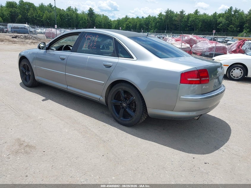 2009 Audi A8 VIN WAUMV94E19N007730 IAAI salvage auction — NORMAL WEAR, Original (Maine), sold $475 on 2026-07-06 (photo 3)