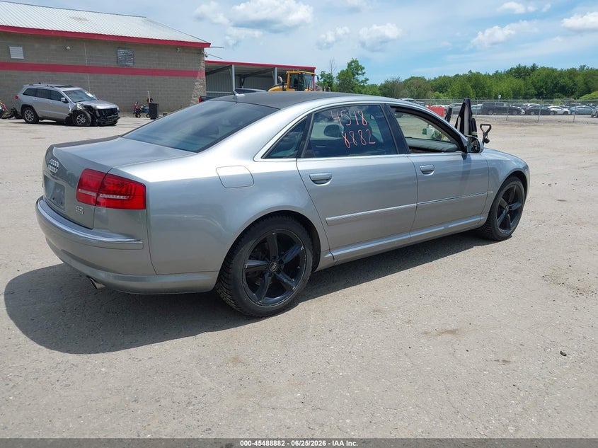 2009 Audi A8 VIN WAUMV94E19N007730 IAAI salvage auction — NORMAL WEAR, Original (Maine), sold $475 on 2026-07-06 (photo 4)
