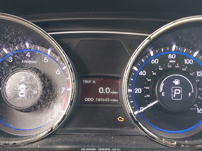 2013 Hyundai Sonata VIN 5NPEC4AC4DH694360 IAAI salvage auction — LEFT SIDE, Rebuildable (Florida), sold $650 on 2026-08-01 (photo 7)