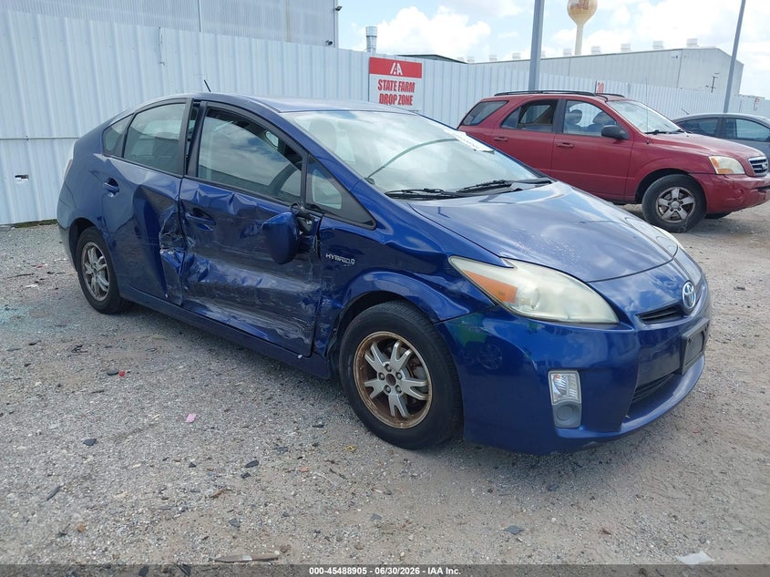 2010 Toyota Prius VIN JTDKN3DUXA1120294 IAAI salvage auction — RIGHT SIDE, Salvage (Texas), sold $600 on 2026-07-23 (photo 1)