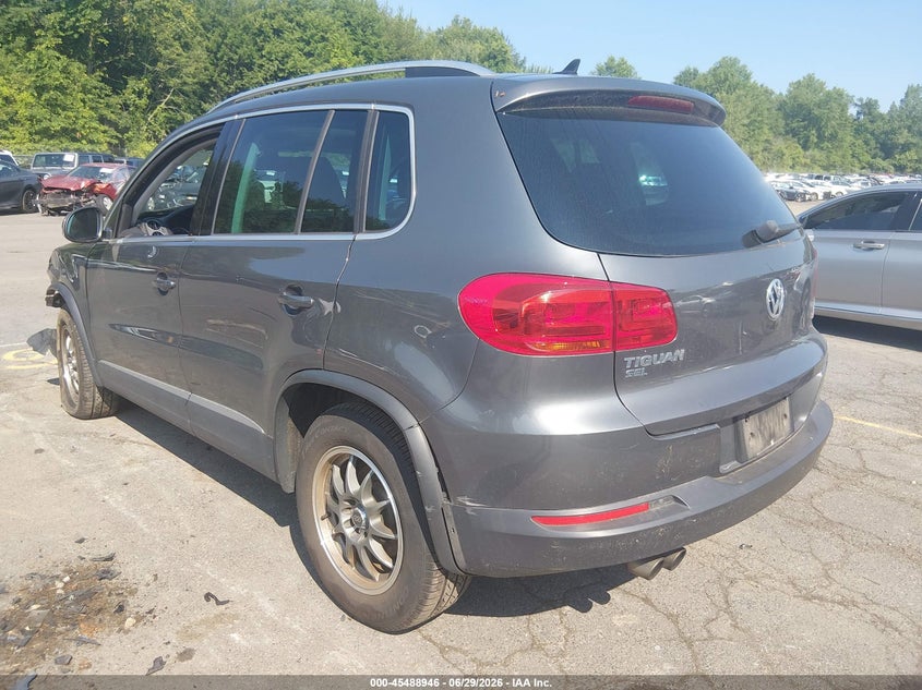 2016 Volkswagen Tiguan VIN WVGBV7AX9GW564943 IAAI salvage auction — FRONT END, Salvage (Connecticut), sold $2,450 on 2026-07-16 (photo 3)
