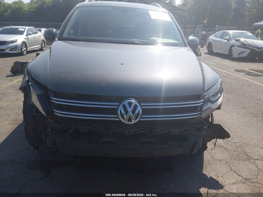 2016 Volkswagen Tiguan VIN WVGBV7AX9GW564943 IAAI salvage auction — FRONT END, Salvage (Connecticut), sold $2,450 on 2026-07-16 (photo 6)