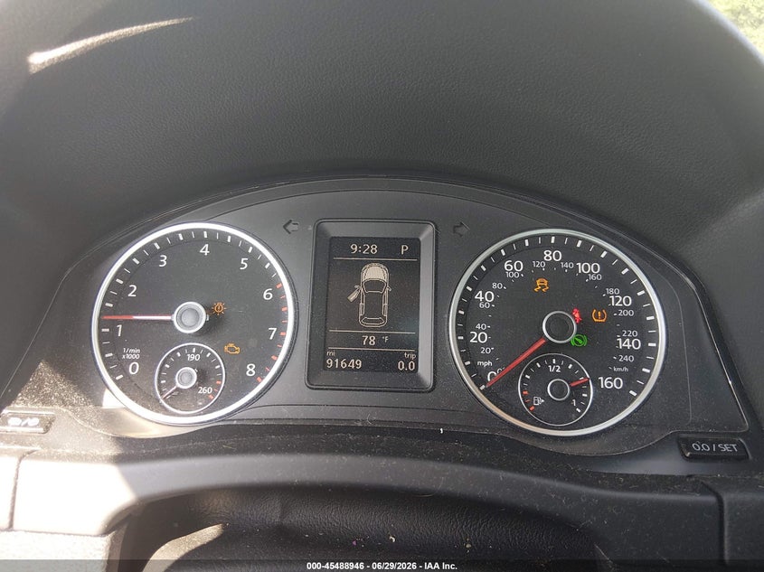 2016 Volkswagen Tiguan VIN WVGBV7AX9GW564943 IAAI salvage auction — FRONT END, Salvage (Connecticut), sold $2,450 on 2026-07-16 (photo 7)