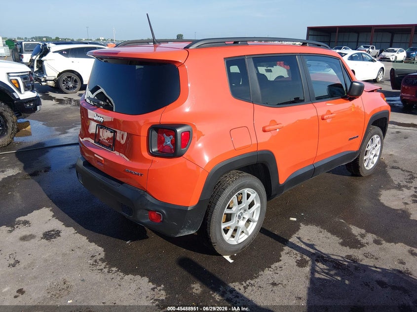 2019 Jeep Renegade VIN ZACNJBAB0KPJ77124 IAAI salvage auction — LEFT FRONT, Salvage (Missouri), sold $1,375 on 2026-08-18 (photo 4)