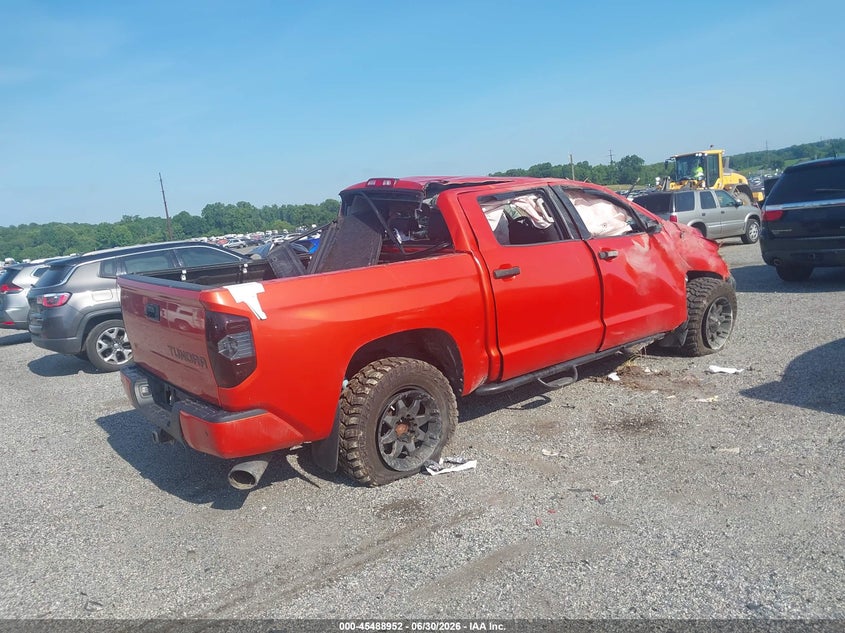 2017 Toyota Tundra VIN 5TFDY5F13HX611215 IAAI salvage auction — FRONT END, Salvage Title, sold $4,900 on 2026-07-27 (photo 4)