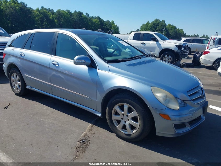 2007 Mercedes-benz R-class VIN 4JGCB65E37A043391 IAAI salvage auction — NORMAL WEAR, Clear (North Carolina), sold $825 on 2026-07-08 (photo 1)