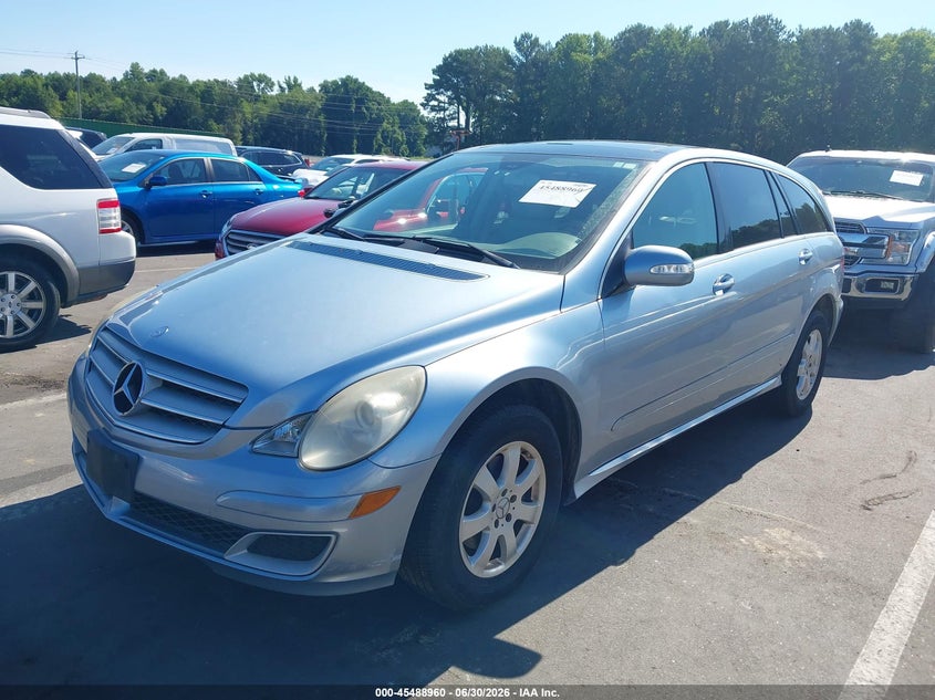 2007 Mercedes-benz R-class VIN 4JGCB65E37A043391 IAAI salvage auction — NORMAL WEAR, Clear (North Carolina), sold $825 on 2026-07-08 (photo 2)
