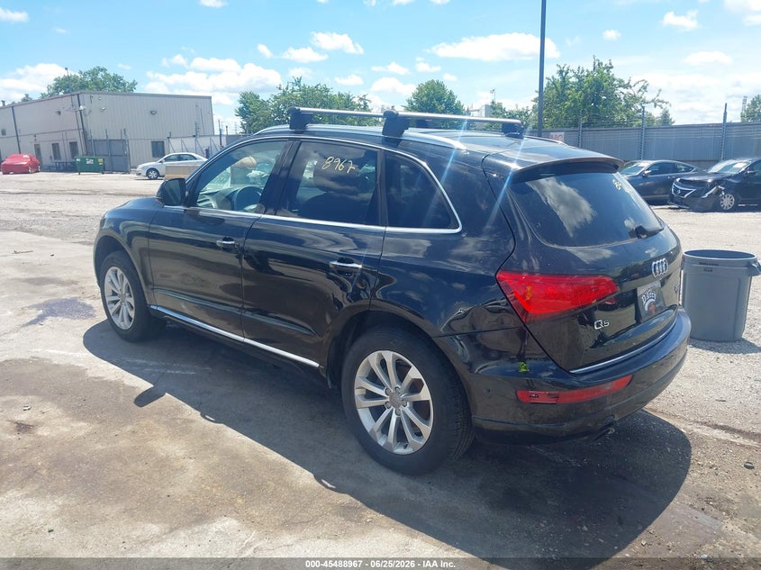 2016 Audi Q5 VIN WA1C2AFP2GA140339 IAAI salvage auction — NORMAL WEAR, Clear (Illinois), sold $1,150 on 2026-07-27 (photo 3)