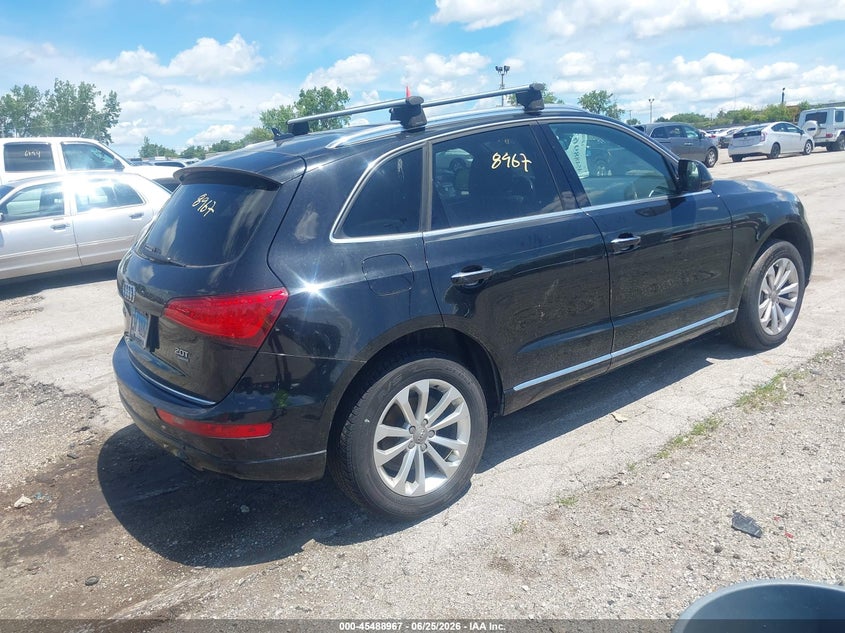 2016 Audi Q5 VIN WA1C2AFP2GA140339 IAAI salvage auction — NORMAL WEAR, Clear (Illinois), sold $1,150 on 2026-07-27 (photo 4)