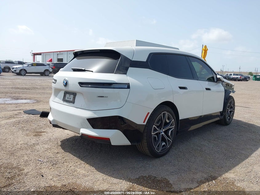 2023 BMW Ix VIN WB523CF0XPCM24038 IAAI salvage auction — FRONT END, Original (Texas), sold $23,300 on 2026-08-02 (photo 4)