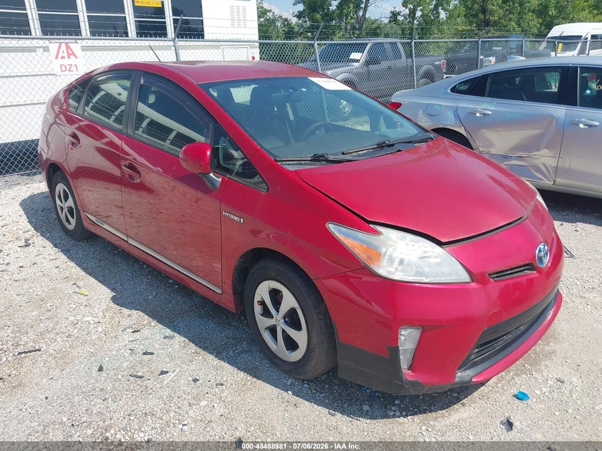 2012 Toyota Prius VIN JTDKN3DU7C1559696 IAAI salvage auction — NORMAL WEAR, Clear (Indiana), sold $475 on 2026-07-28 (photo 1)