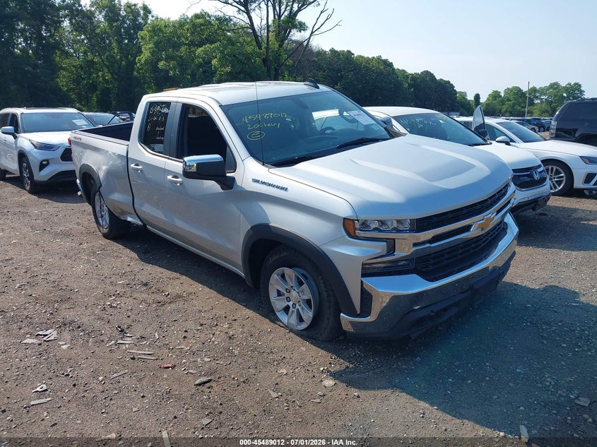 2020 Chevrolet Silverado VIN 1GCRYDED9LZ200474 IAAI salvage auction — RIGHT REAR, Salvage Title, sold $4,500 on 2026-08-02 (photo 1)