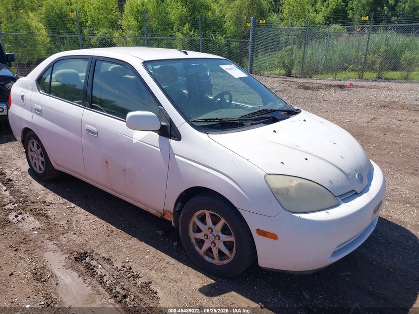 2002 Toyota Prius VIN JT2BK18U220067548 IAAI salvage auction — LEFT REAR, Clear (Illinois), sold $275 on 2026-07-22 (photo 1)