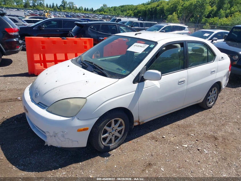 2002 Toyota Prius VIN JT2BK18U220067548 IAAI salvage auction — LEFT REAR, Clear (Illinois), sold $275 on 2026-07-22 (photo 2)