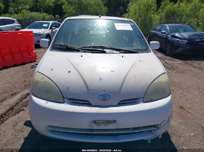 2002 Toyota Prius VIN JT2BK18U220067548 IAAI salvage auction — LEFT REAR, Clear (Illinois), sold $275 on 2026-07-22 (photo 6)