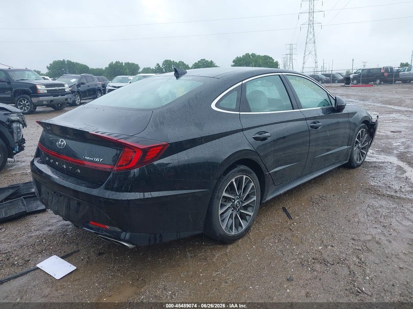 2020 Hyundai Sonata VIN 5NPEH4J2XLH005137 IAAI salvage auction — FRONT END, Salvage (Indiana), sold $5,400 on 2026-07-29 (photo 4)