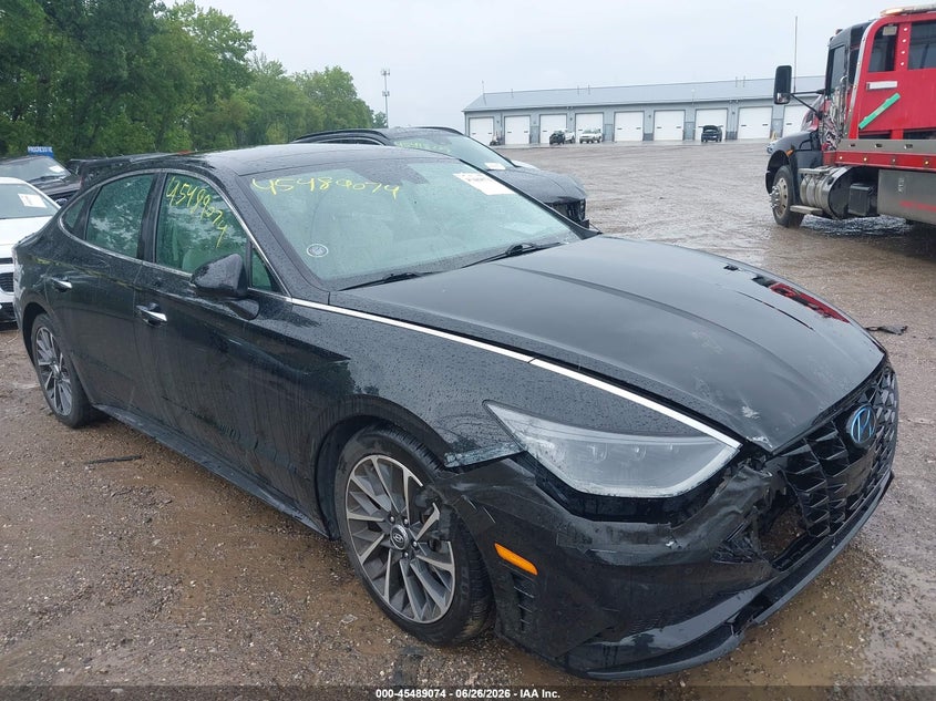 2020 Hyundai Sonata VIN 5NPEH4J2XLH005137 IAAI salvage auction — FRONT END, Salvage (Indiana), sold $5,400 on 2026-07-29 (photo 6)