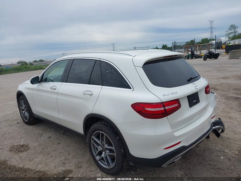 2018 Mercedes-benz Glc VIN WDC0G4KB3JV114297 IAAI salvage auction — RIGHT REAR, Salvage Title, sold $10,600 on 2026-07-21 (photo 3)