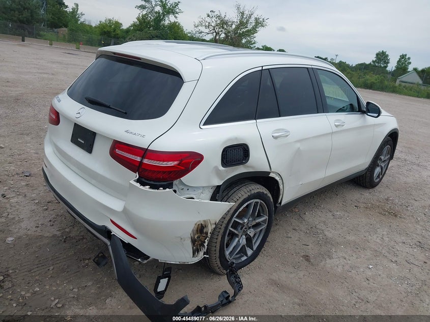 2018 Mercedes-benz Glc VIN WDC0G4KB3JV114297 IAAI salvage auction — RIGHT REAR, Salvage Title, sold $10,600 on 2026-07-21 (photo 4)