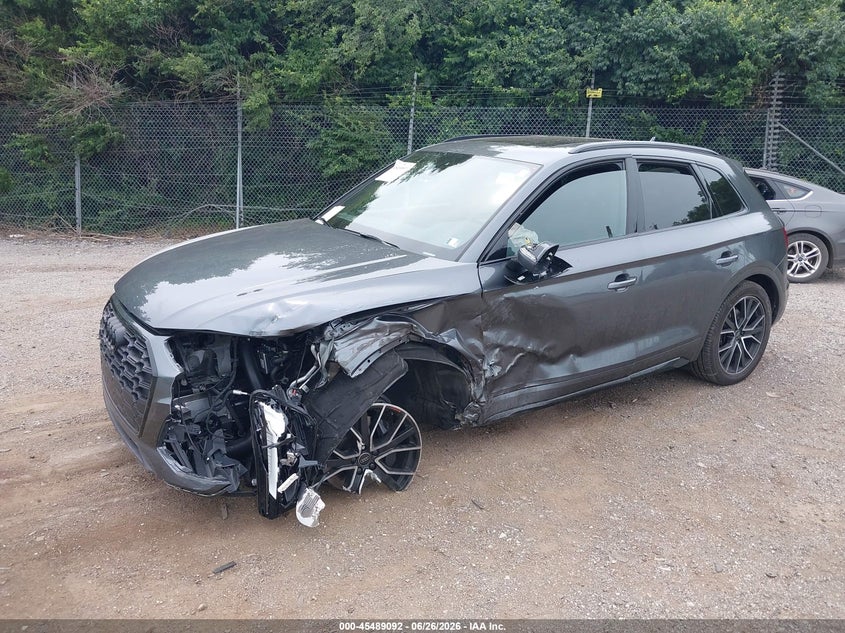 2024 Audi Sq5 VIN WA1B4AFY6R2113673 IAAI salvage auction — RIGHT REAR, Salvage (Pennsylvania), sold $12,150 on 2026-07-24 (photo 2)
