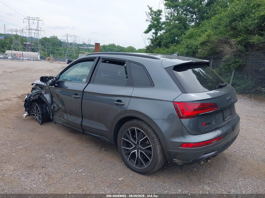 2024 Audi Sq5 VIN WA1B4AFY6R2113673 IAAI salvage auction — RIGHT REAR, Salvage (Pennsylvania), sold $12,150 on 2026-07-24 (photo 3)