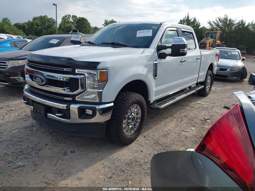 2022 Ford F250 VIN 1FT7W2B63NEG29904 IAAI salvage auction — REAR END, Salvage Title, sold $15,100 on 2026-07-30 (photo 2)