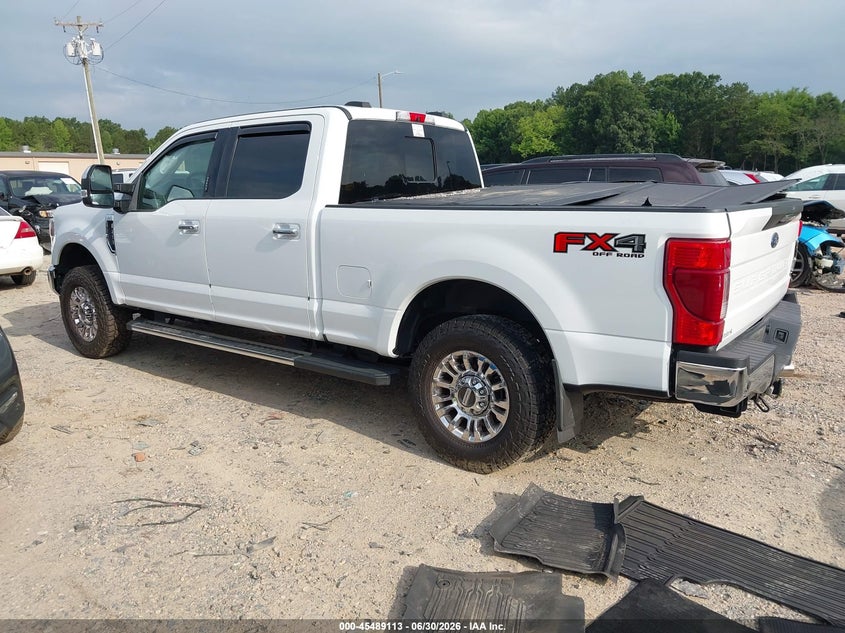 2022 Ford F250 VIN 1FT7W2B63NEG29904 IAAI salvage auction — REAR END, Salvage Title, sold $15,100 on 2026-07-27 (photo 3)