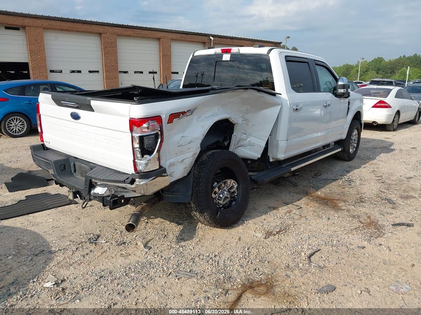2022 Ford F250 VIN 1FT7W2B63NEG29904 IAAI salvage auction — REAR END, Salvage Title, sold $15,100 on 2026-07-27 (photo 4)