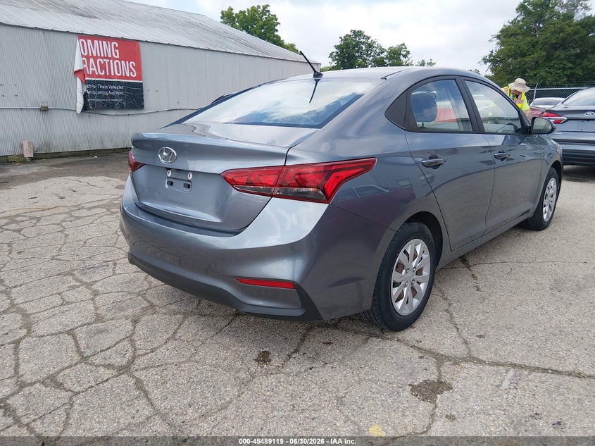 2020 Hyundai Accent VIN 3KPC24A63LE118704 IAAI salvage auction — RIGHT REAR, Sf97 (Ohio), sold $7,050 on 2026-08-12 (photo 4)