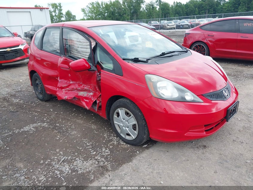 2013 Honda Fit VIN JHMGE8H38DC026166 IAAI salvage auction — SIDE, Mv-907A (New York), sold $950 on 2026-07-14 (photo 1)