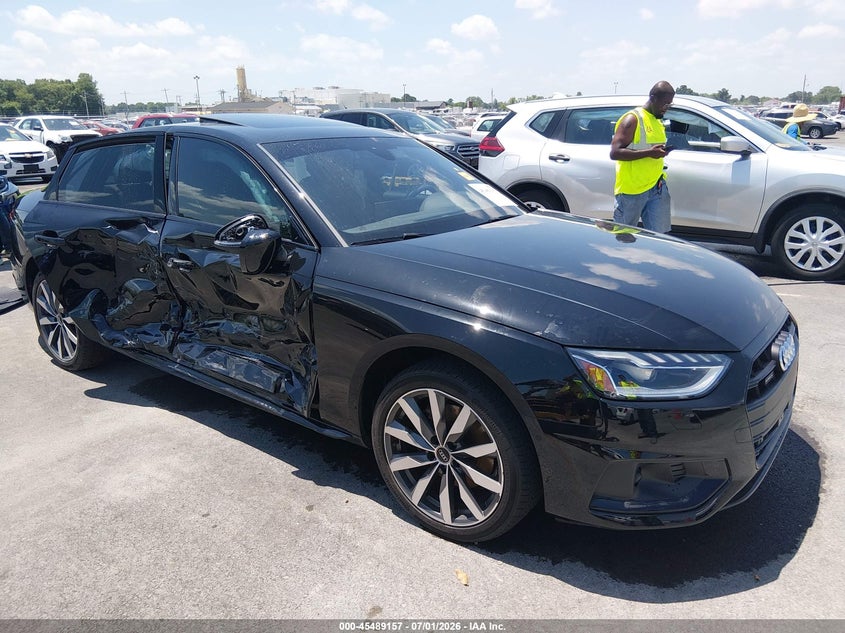 2023 Audi A4 VIN WAUCBAF40PA003876 — IAAI salvage auction photo