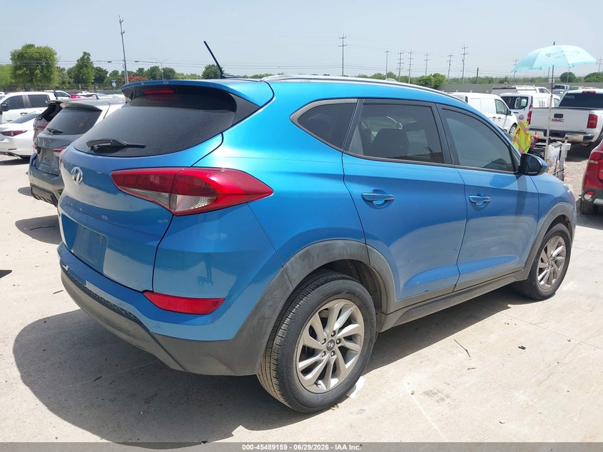 2016 Hyundai Tucson VIN KM8J33A46GU071684 IAAI salvage auction — NORMAL WEAR, Original (Texas), sold $2,400 on 2026-07-06 (photo 4)