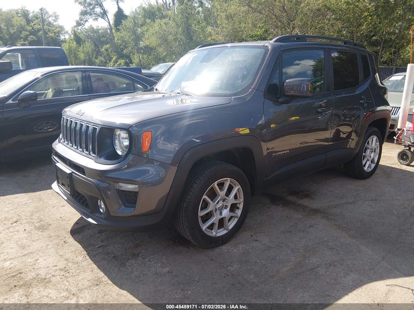 2019 Jeep Renegade VIN ZACNJBBB4KPK24914 IAAI salvage auction — HAIL, Salvage (Missouri), sold $3,450 on 2026-07-22 (photo 2)