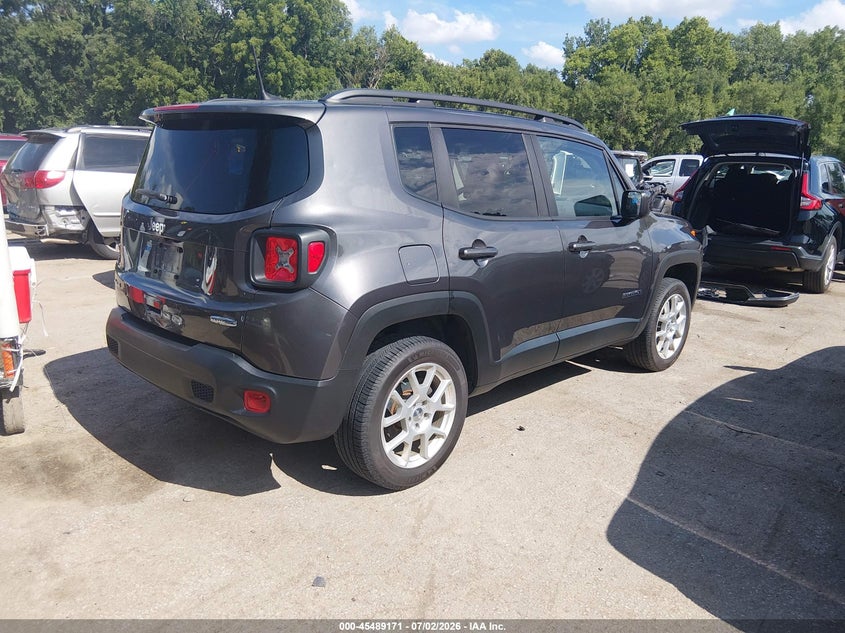 2019 Jeep Renegade VIN ZACNJBBB4KPK24914 IAAI salvage auction — HAIL, Salvage (Missouri), sold $3,450 on 2026-07-22 (photo 4)