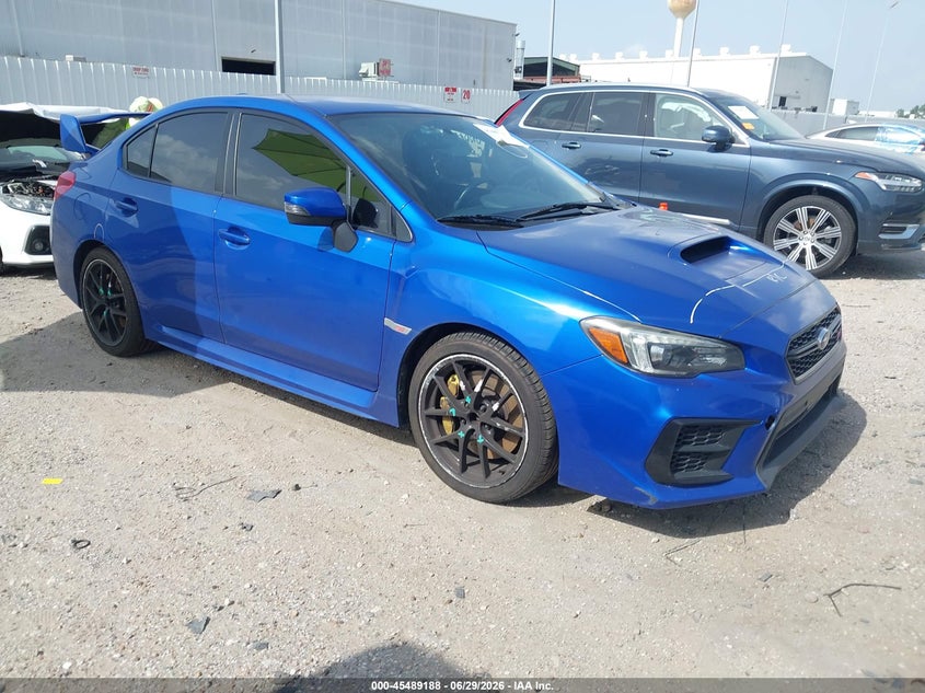 2020 Subaru Wrx sti VIN JF1VA2E67L9818696 — IAAI salvage auction photo