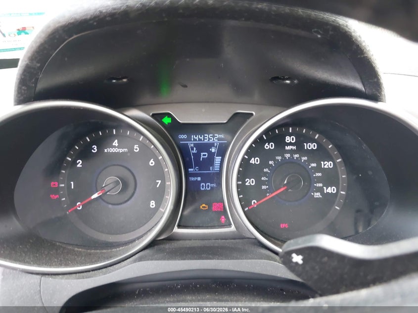 2013 Hyundai Veloster VIN KMHTC6AD2DU141333 IAAI salvage auction — NORMAL WEAR, Clear (New Jersey), sold $400 on 2026-07-13 (photo 7)