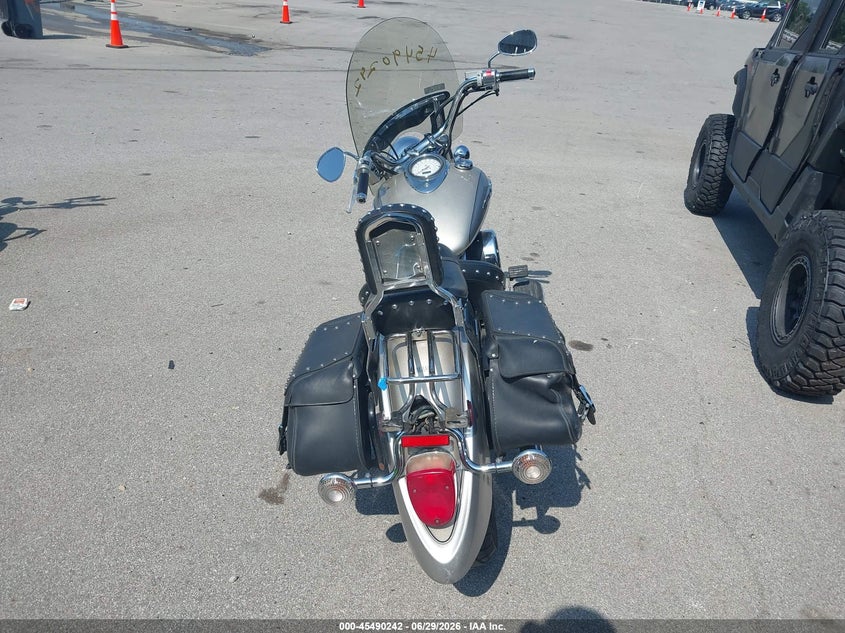 2006 Yamaha Xvs1100 VIN JYAVP11E96A089065 IAAI salvage auction — SIDE, Clear (Indiana), sold $25 on 2026-07-31 (photo 6)