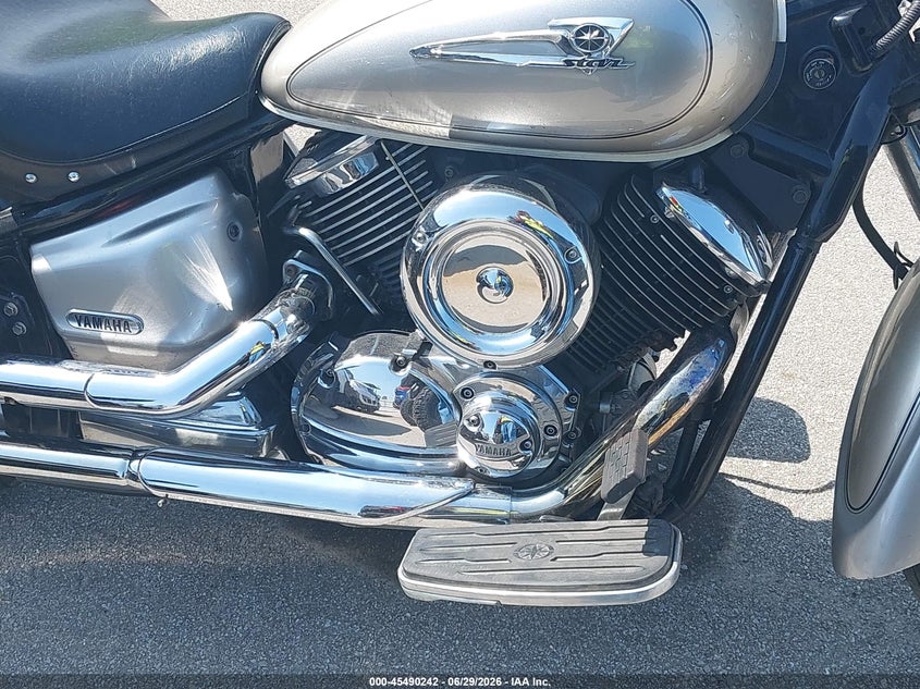 2006 Yamaha Xvs1100 VIN JYAVP11E96A089065 IAAI salvage auction — SIDE, Clear (Indiana), sold $25 on 2026-07-31 (photo 8)