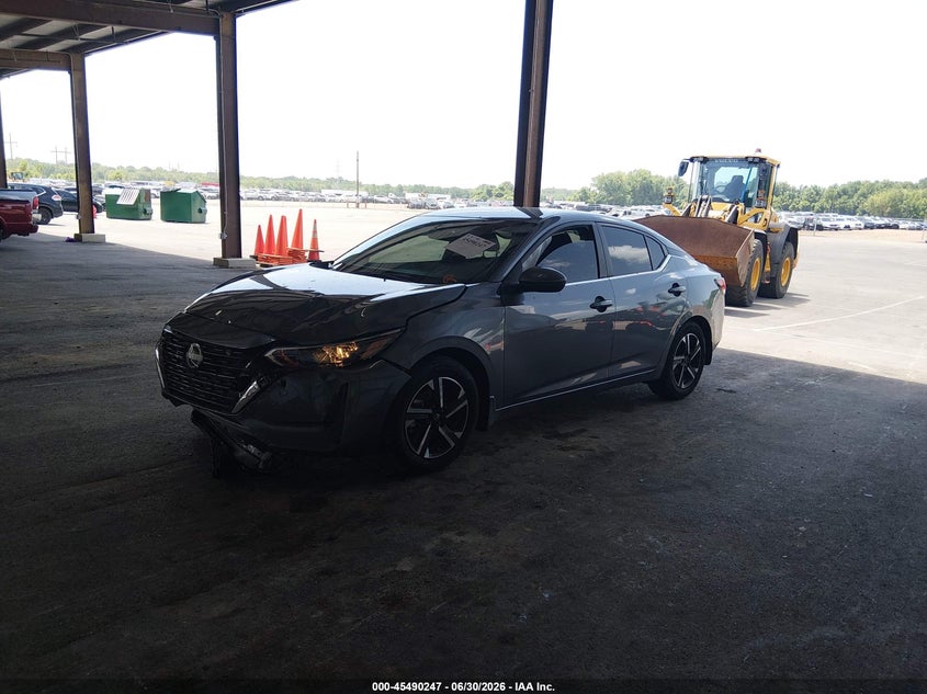 2025 Nissan Sentra VIN 3N1AB8CV3SY407939 IAAI salvage auction — FRONT END, Salvage (Tennessee), sold $5,800 on 2026-09-08 (photo 2)