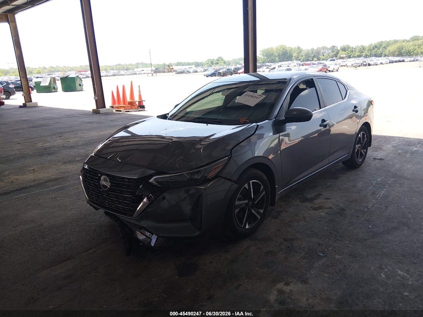 2025 Nissan Sentra VIN 3N1AB8CV3SY407939 IAAI salvage auction — FRONT END, Salvage (Tennessee), sold $5,800 on 2026-09-08 (photo 6)