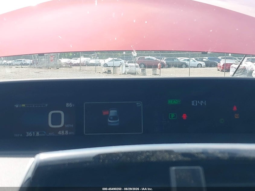 2019 Toyota Prius VIN JTDL9RFU0K3001717 IAAI salvage auction — LEFT REAR, Salvage (Ohio), sold $2,250 on 2026-07-27 (photo 7)