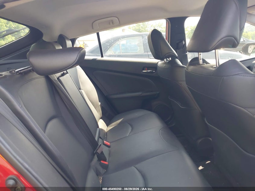 2019 Toyota Prius VIN JTDL9RFU0K3001717 IAAI salvage auction — LEFT REAR, Salvage (Ohio), sold $2,250 on 2026-07-27 (photo 8)