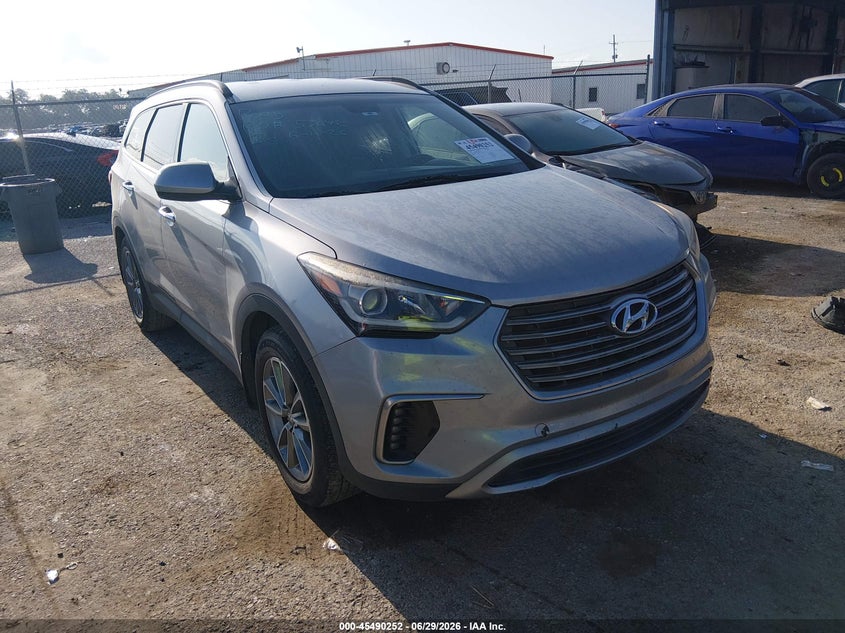 2017 Hyundai Santa fe VIN KM8SM4HFXHU194128 IAAI salvage auction — LEFT SIDE, Salvage (Louisiana), sold $1,050 on 2026-07-28 (photo 1)