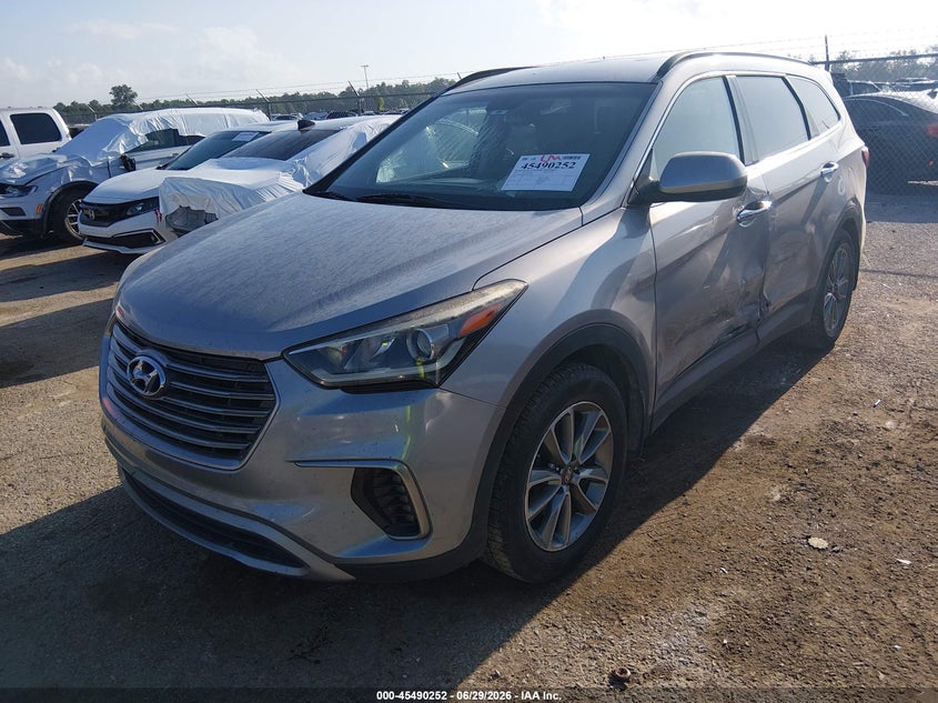 2017 Hyundai Santa fe VIN KM8SM4HFXHU194128 IAAI salvage auction — LEFT SIDE, Salvage (Louisiana), sold $1,050 on 2026-07-28 (photo 2)