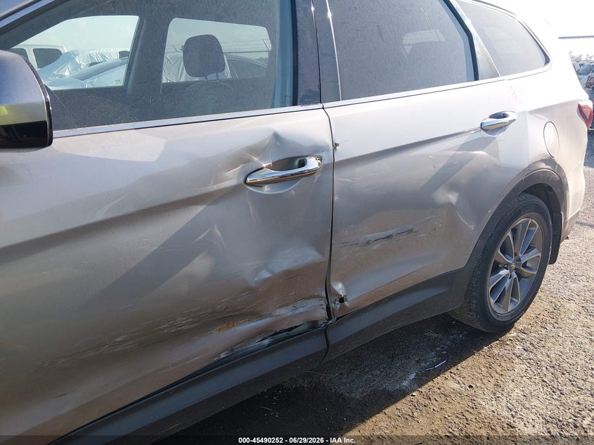 2017 Hyundai Santa fe VIN KM8SM4HFXHU194128 IAAI salvage auction — LEFT SIDE, Salvage (Louisiana), sold $1,050 on 2026-07-28 (photo 6)