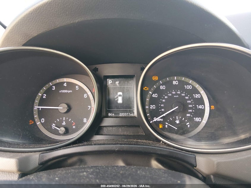 2017 Hyundai Santa fe VIN KM8SM4HFXHU194128 IAAI salvage auction — LEFT SIDE, Salvage (Louisiana), sold $1,050 on 2026-07-28 (photo 7)