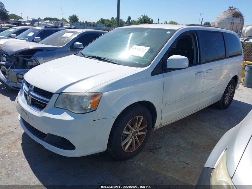 2014 Dodge Caravan VIN 2C4RDGCG9ER313591 IAAI salvage auction — NORMAL WEAR, Clear - Dealer Only (California), sold $350 on 2026-07-09 (photo 2)